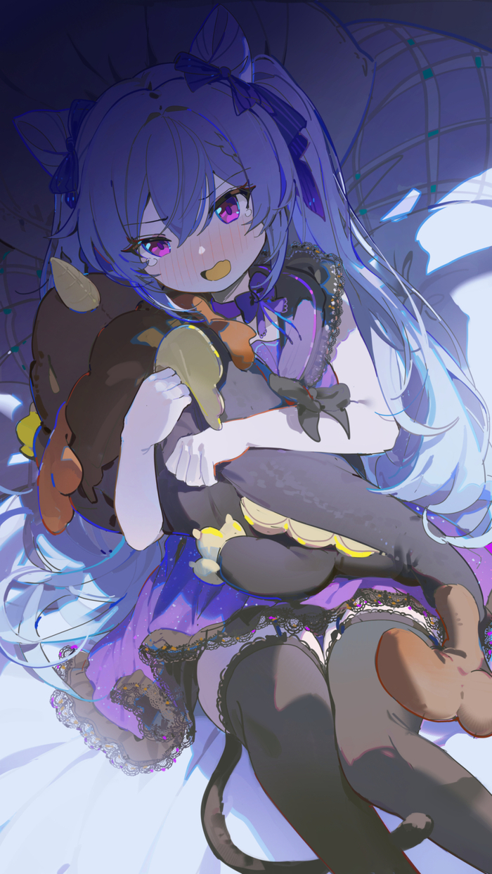 Keqing #017 , Anime Art, Genshin Impact, Keqing (Genshin Impact), , , , , 