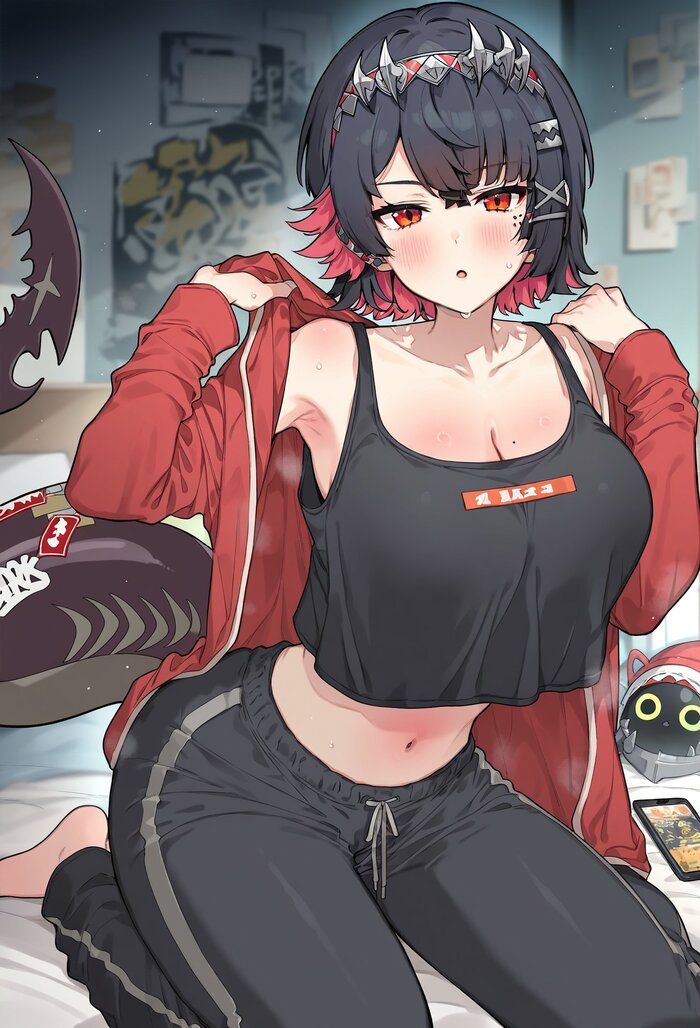      , , Anime Art,  , Zenless Zone Zero, Ellen Joe (zzz), , , Game Art, Jeje box,  ,   