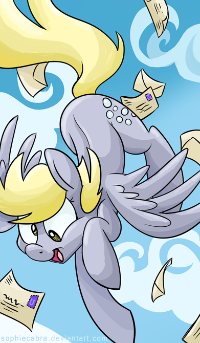    My Little Pony, , Ponyart, Derpy Hooves, Spainfischer