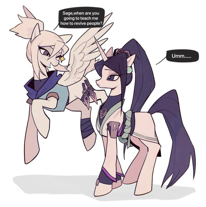    My Little Pony, MLP Crossover, Valorant, 