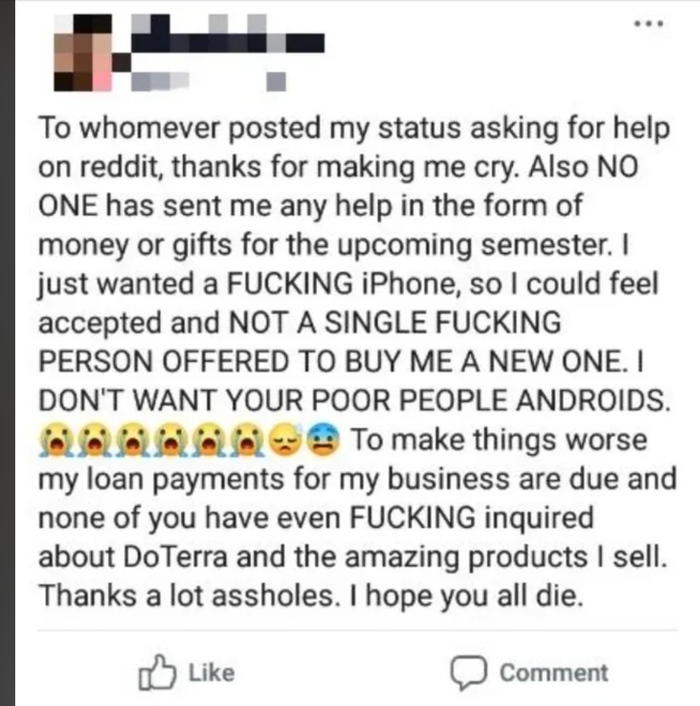 <!--noindex--><a href="https://pikabu.ru/story/razborchivyie_poproshayki4_12836464?u=https%3A%2F%2Fwww.reddit.com%2Fr%2FChoosingBeggars%2Fcomments%2Fjofcva%2Fsomeone_actually_offered_her_an_android_and_of%2F&t=https%3A%2F%2Fwww.reddit.com%2Fr%2FChoosingBeggars%2Fcomments%2Fjofcva%2Fsom...&h=87284861b525a888f11151c4e7afed965870aa94" title="https://www.reddit.com/r/ChoosingBeggars/comments/jofcva/someone_actually_offered_her_an_android_and..." target="_blank" rel="nofollow noopener">https://www.reddit.com/r/ChoosingBeggars/comments/jofcva/som...</a><!--/noindex-->