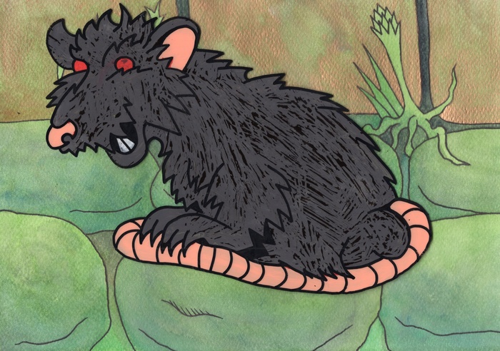 Из х\м "Средневековый бродяга"