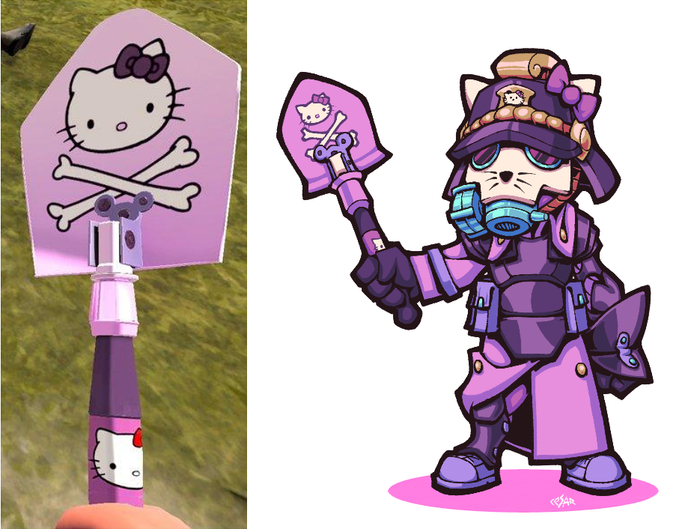   Cesar Art, Warhammer, Warhammer 40k, Wh Art, Death Korps of Krieg, Hello Kitty