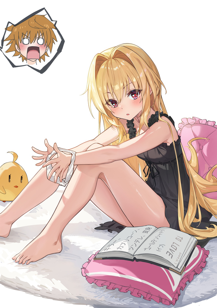 Yami Anime Art, , To love-ru, To LOVE-Ru Darkness, Konjiki no Yami, Golden darkness, , Pixiv