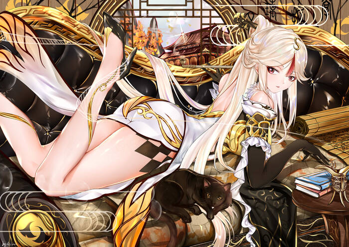   , Anime Art, Pixiv, Genshin Impact, Ningguang
