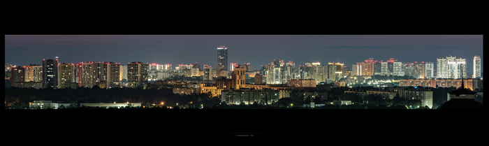 Панорама бесконечных жилых комлексов Советского района Казани