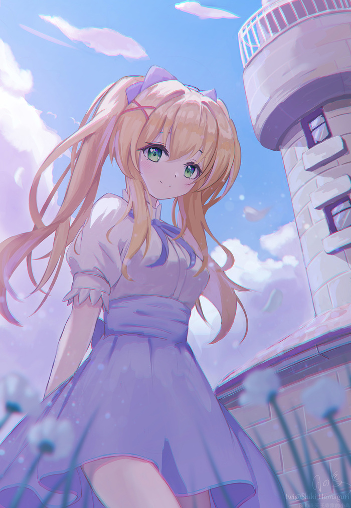 Tsumugi Anime Art, , Summer Pockets, Tsumugi Wenders, Pixiv