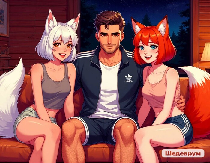 Игорь, Настя, и Надя