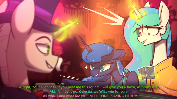  My Little Pony, Princess Luna, Princess Celestia, Scribble-potato