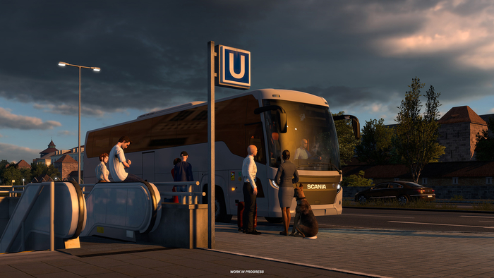 Автобусы официально в ETS2