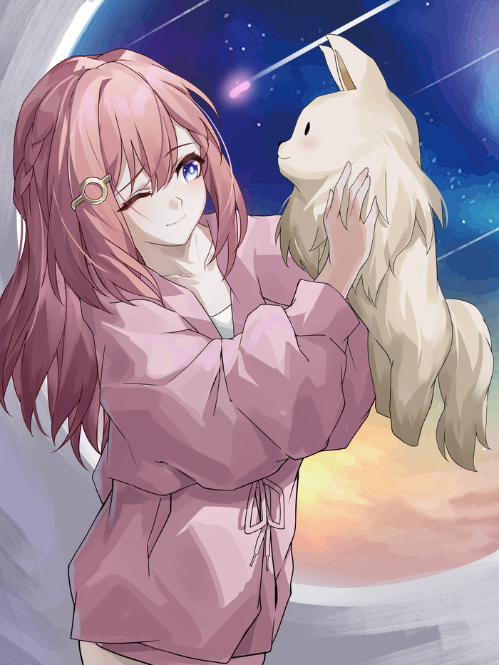     , Anime Art, Asta (Honkai: Star Rail), Honkai: Star Rail