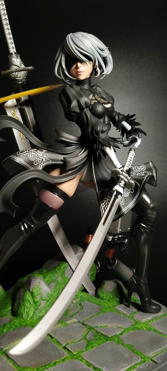  .    .  6 ,  , , , , 3D , Nier Automata, NIER, Yorha unit no 2 type B, 