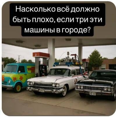  ... ,   ,   , -, , , Chevrolet Impala, Ecto-1, Telegram ()