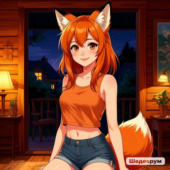    , - )  (),  , , , , Anime Art, Animal Ears, , 