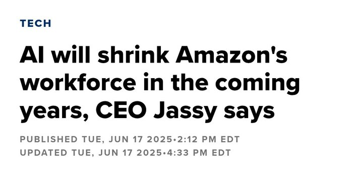 Amazon готовится к сокращениям на фоне роста роли ИИ
