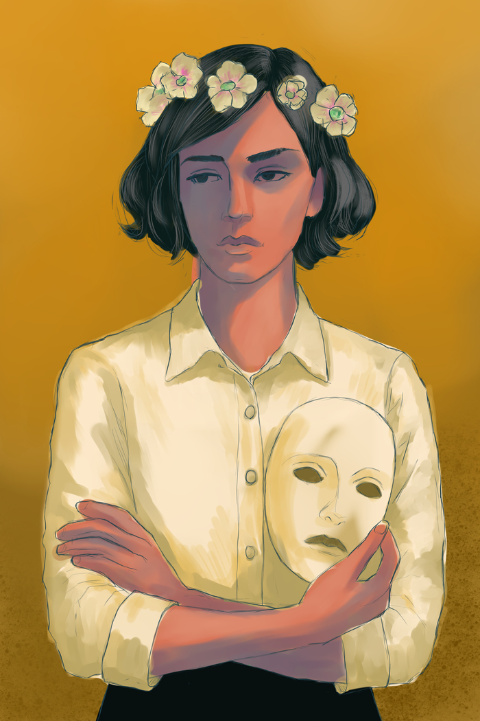 В процессе рисования