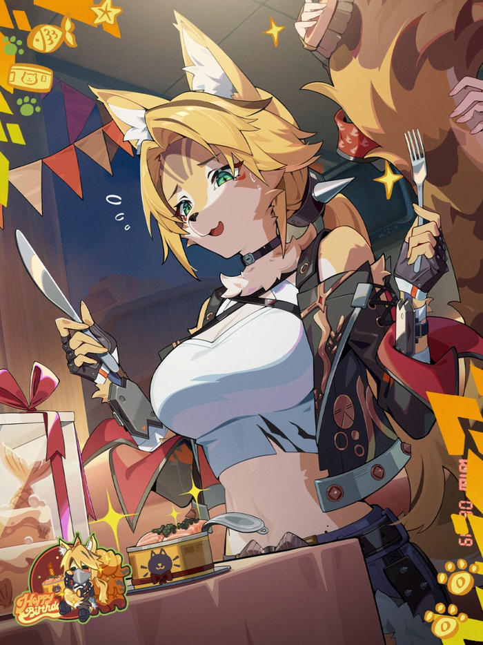 Pulchra , Anime Art, Animal Ears, Zenless Zone Zero, Pulchra (zzz)