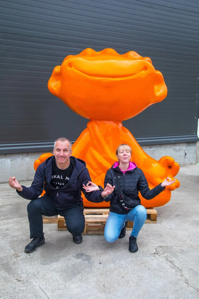 И мы доделали Дзен-Вареника скульптуру, чтоб не психовать