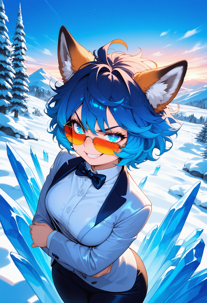 What Does the Fox Say? ) , Stable Diffusion,  , , Animal Ears