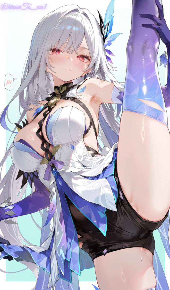  Genshin Impact, Skirk (Genshin Impact), , , , , Anime Art, ,  