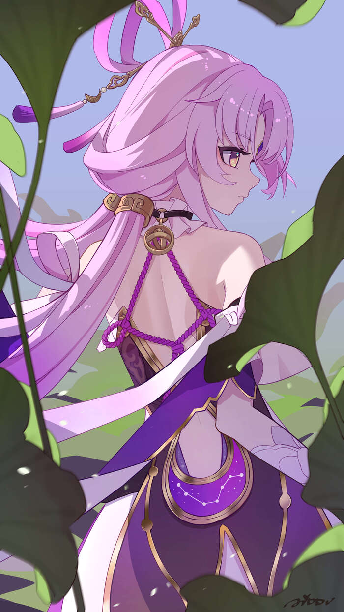  Pixiv, , Anime Art, Honkai: Star Rail, Fu Xuan (Honkai: Star Rail)
