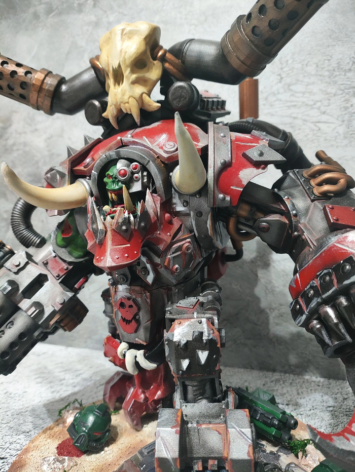     3D , Warhammer 40k, Waaagh!, Warboss, Ghazghkull, , 