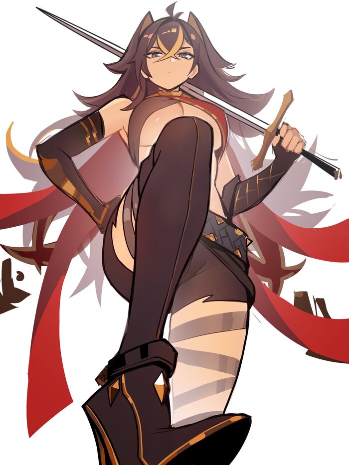   Genshin Impact, , Anime Art, Dehya (Genshin Impact), , 