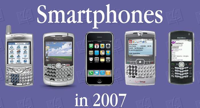   iPhone      2007 