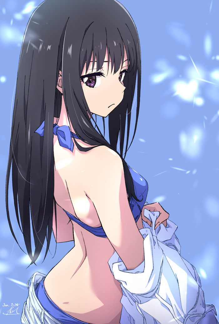 Takina Anime Art, , Lycoris Recoil, Inoue Takina, , Pixiv