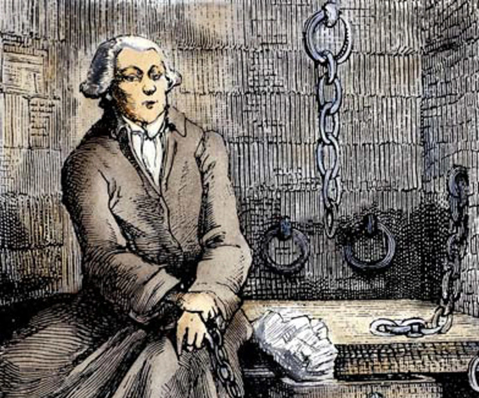 Маркиз де Сад в тюрьме