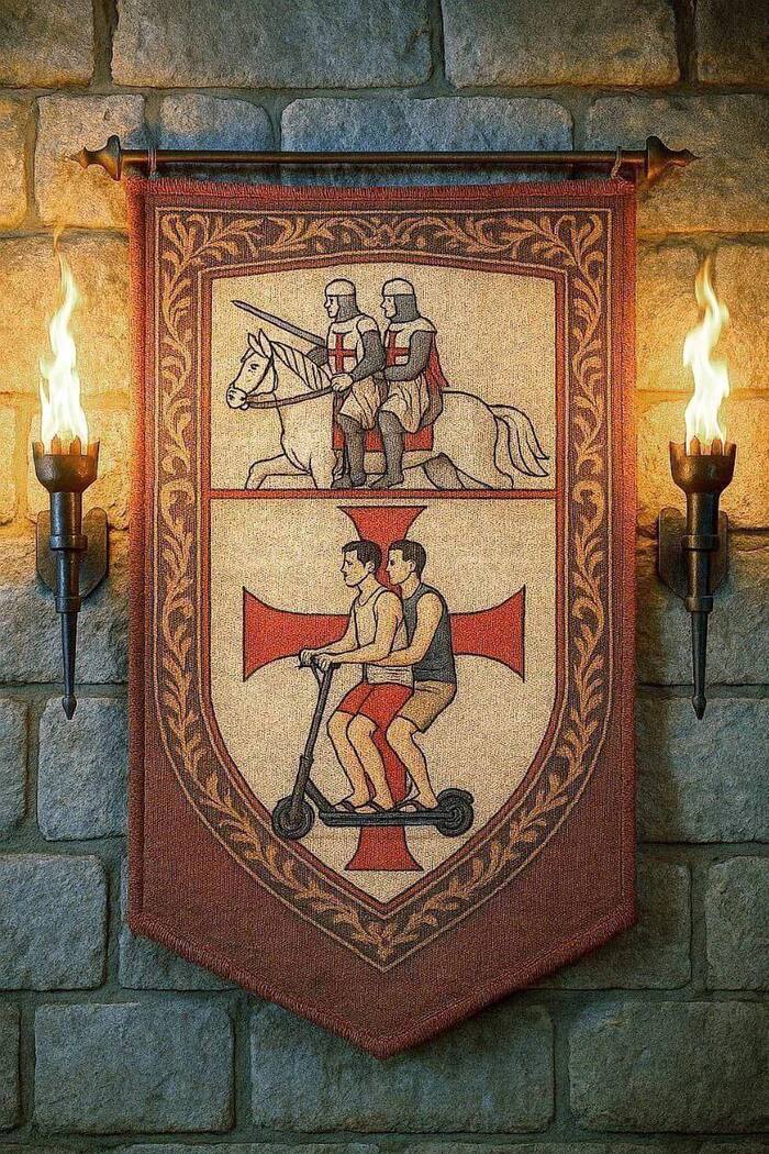 Найден герб самокатчиков