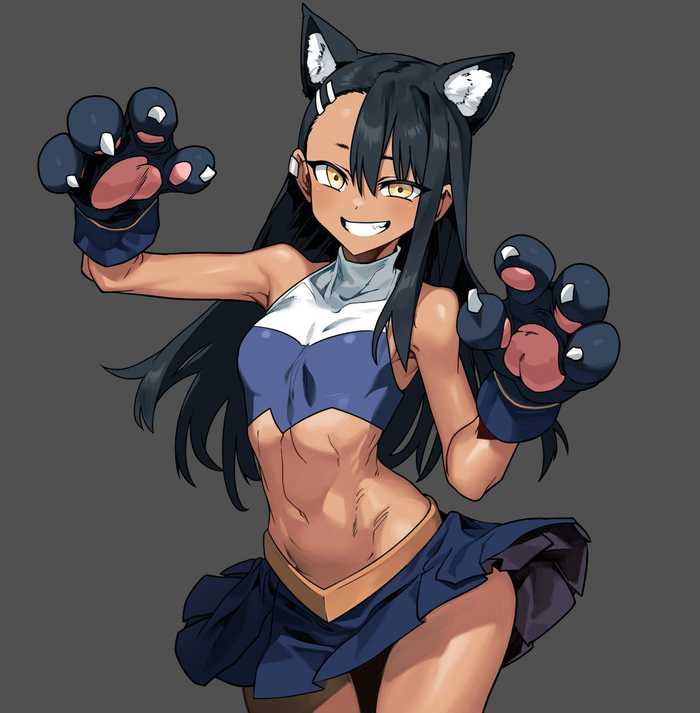 Nigatoro , Anime Art, Animal Ears, Ijiranaide Nagatoro-san, Hayase Nagatoro