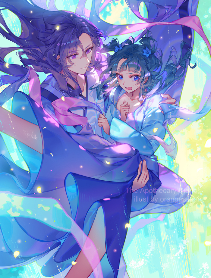   Anime Art, , Maomao, Kusuriya no Hitorigoto, Jinshi (Kusuriya no Hitorigoto)