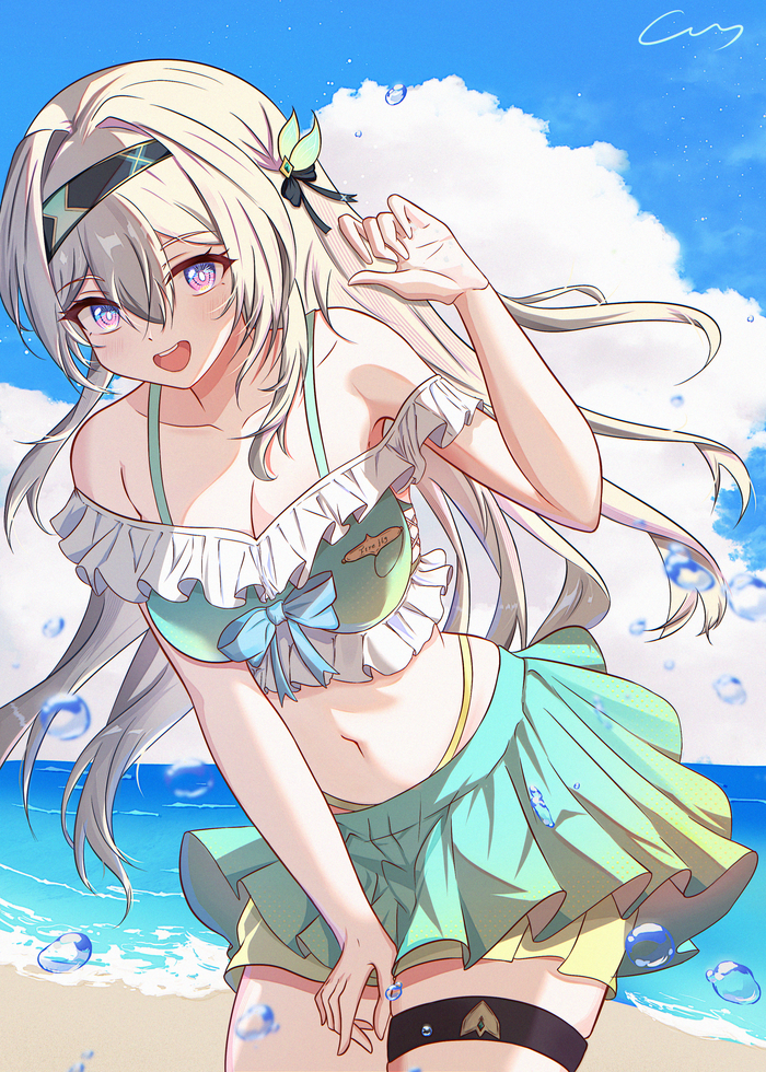  Pixiv, Anime Art, , Firefly (Honkai: Star Rail), Honkai: Star Rail
