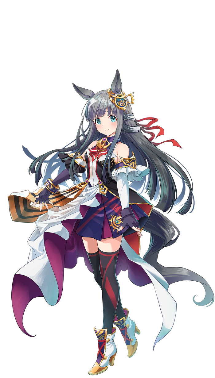 Chrono Genesis , Anime Art, Uma Musume Pretty Derby, Chrono Genesis, Animal Ears, 