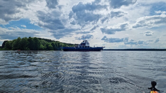 Первый на Волге паром – рабочая лошадка, что без устали соединяет берега.