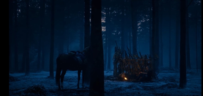 В сериале "Ведьмак" от Netflix 2 сезон 1 серия Геральт в этом моменте рассказывает Цири про сон где общался с дружелюбным троллем.