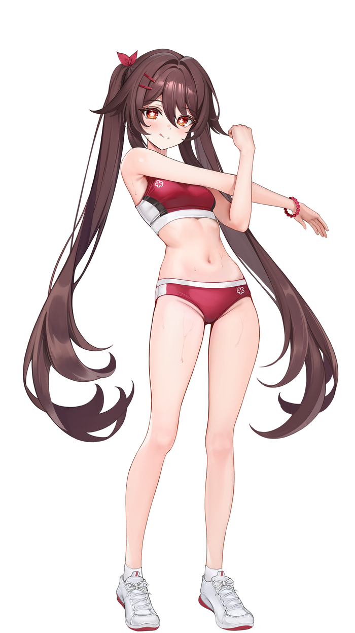  Genshin Impact, , Anime Art, Hu Tao (Genshin Impact),  , 