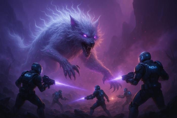 Он точно не обниматься припрыгал, хотя, все дело в восприятии, он может даже очень милый!