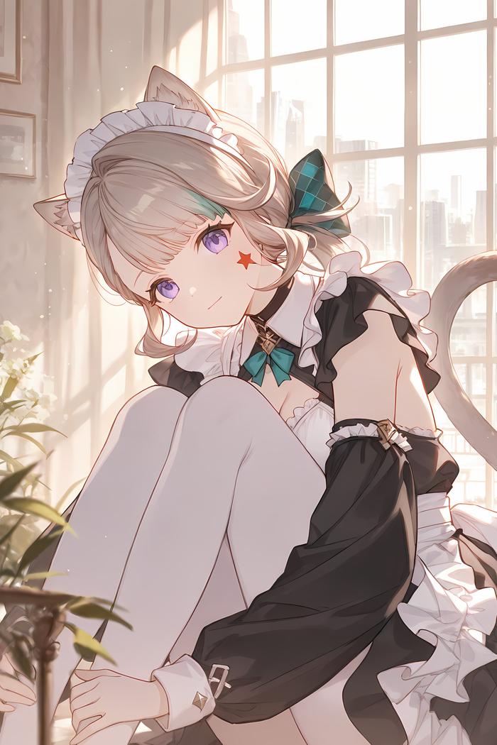  Genshin Impact, Lynette (Genshin Impact), , , , , Anime Art, Animal Ears,  , ,  , 