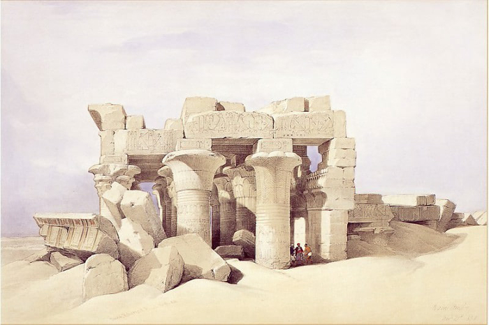 David Roberts. Kom Ombo.