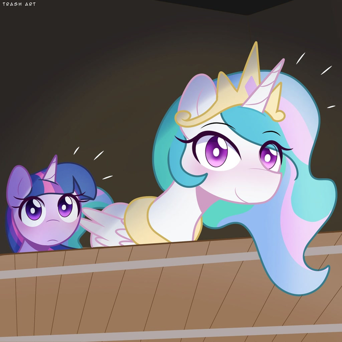  My Little Pony, Twilight Sparkle, Princess Celestia