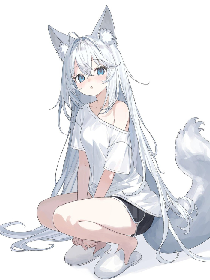 Original , Anime Art, Animal Ears, Original Character