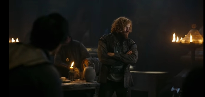 В сериале "Ведьмак" от Netflix 2 сезон 2 серия Ламберт в этом моменте рассказывает историю про мора.А в некстген версии игры "Ведьмак 3" в квесте "В тени вечного огня" показали мора.