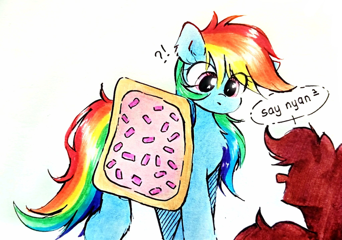  "!" My Little Pony, Rainbow Dash, Liaaqila, Scootaloo