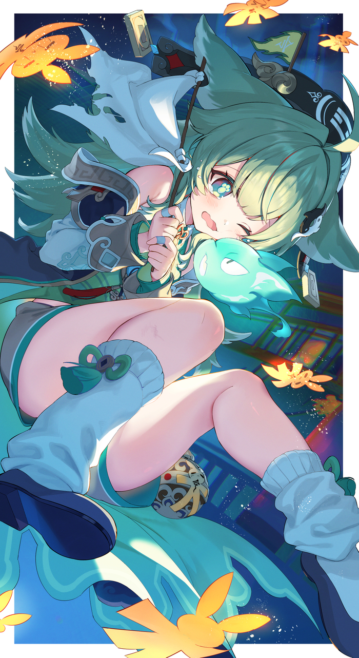  , Anime Art, Loli, Honkai: Star Rail, Huohuo (Honkai: Star Rail)