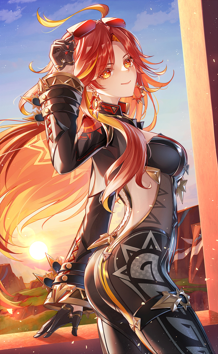  , Mavuika (Genshin Impact), Anime Art, Genshin Impact, Pixiv