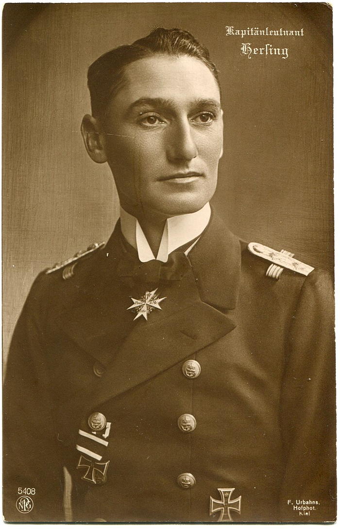 Отто Херсинг - капитан U-21