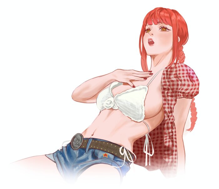  , Anime Art, Makima, Chainsaw Man