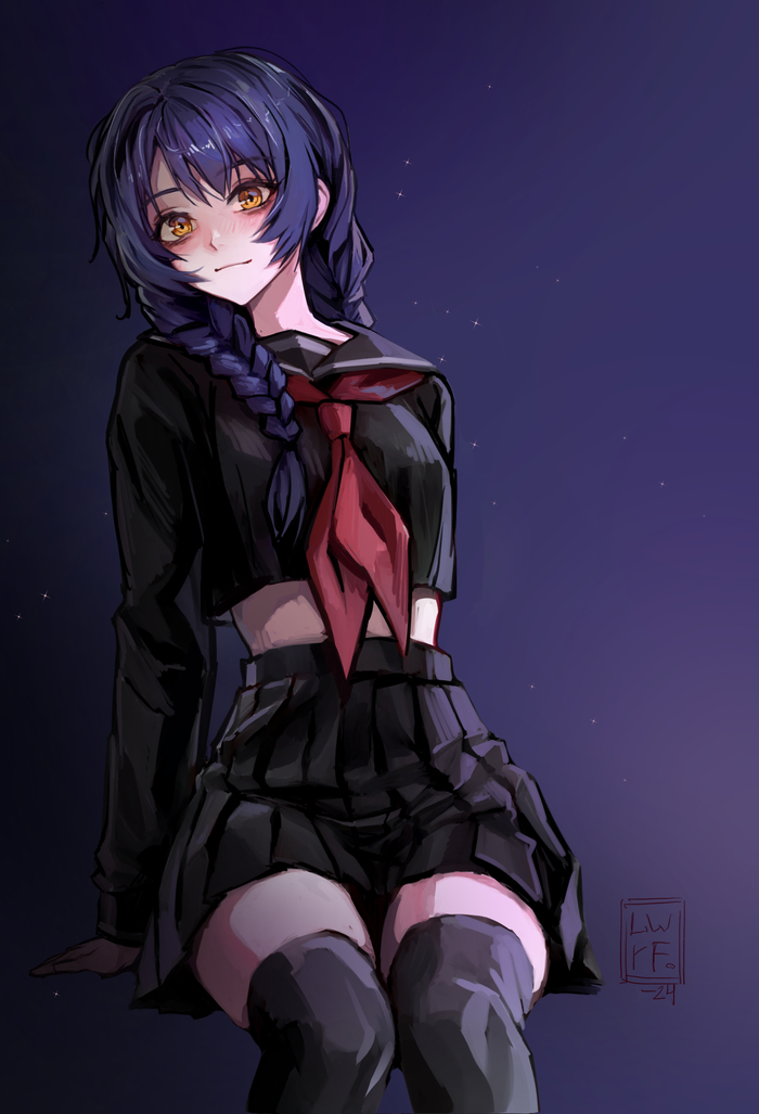 Megumi Anime Art, , Shokugeki no Souma, Tadokoro Megumi, Pixiv,  